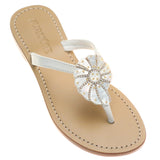Shell Sandal White-In Stock