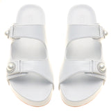 South Carolina Sandal White-In Stock