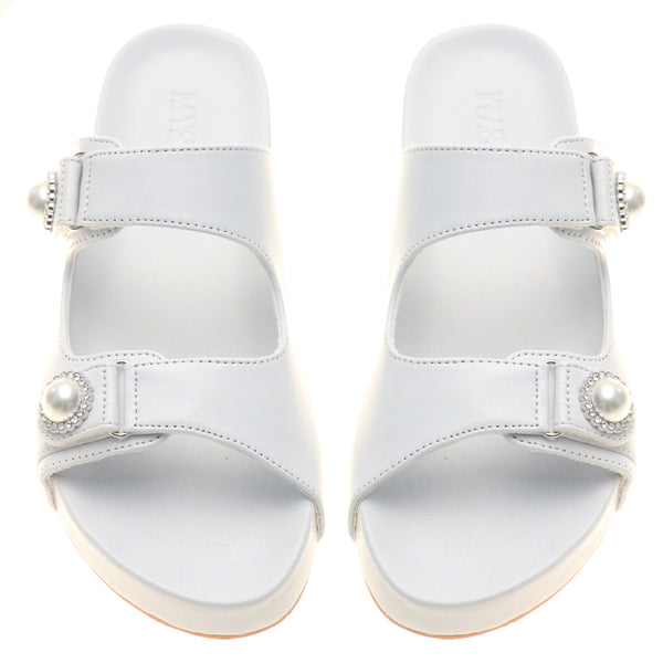 South Carolina Sandal White-In Stock