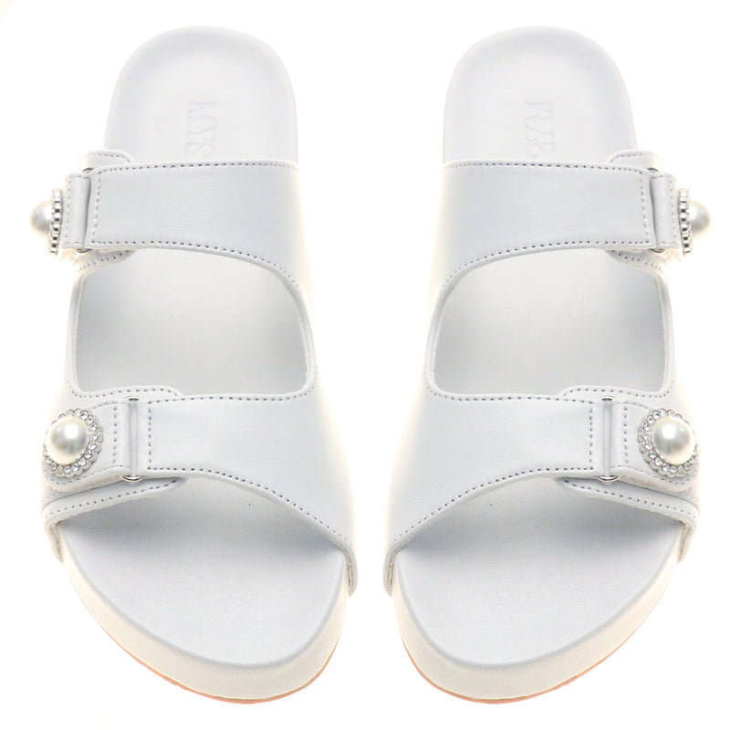 South Carolina Sandal White-In Stock
