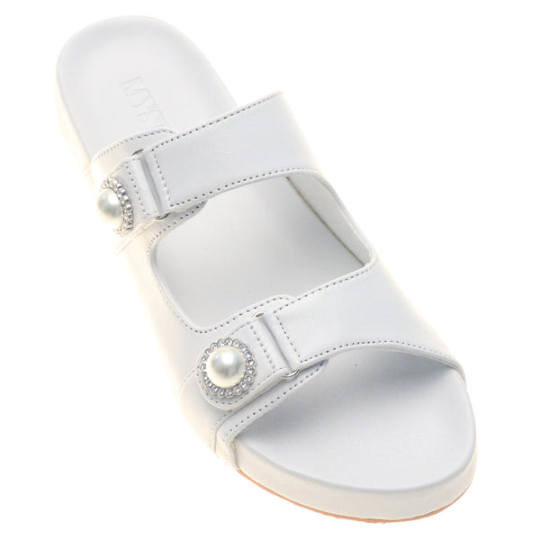 South Carolina Sandal White-In Stock