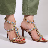 Naples Heel Gold-In Stock