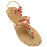 Akita Sandal Orange-In Stock