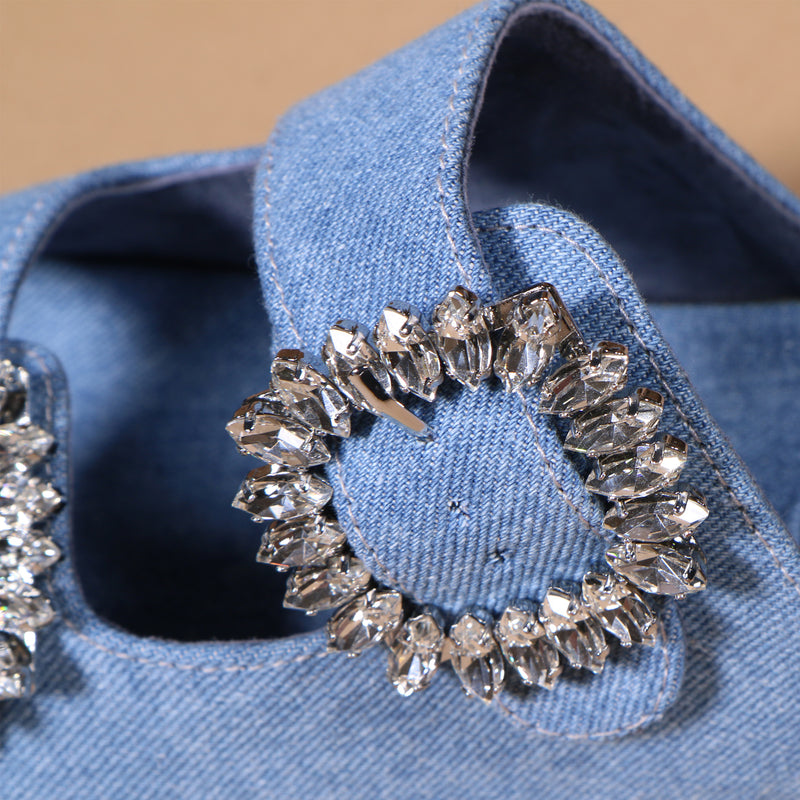 Melbourne Sandal Denim-In Stock