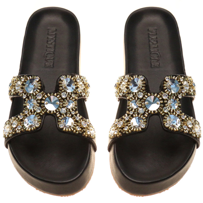 Arica Slide Black-In Stock