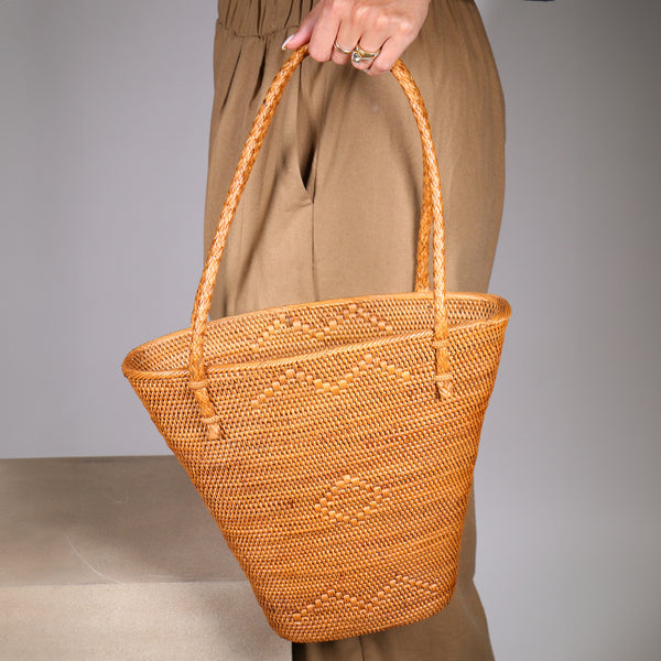 Angela Wicker Bag