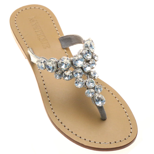 Barcelona Sandal Silver