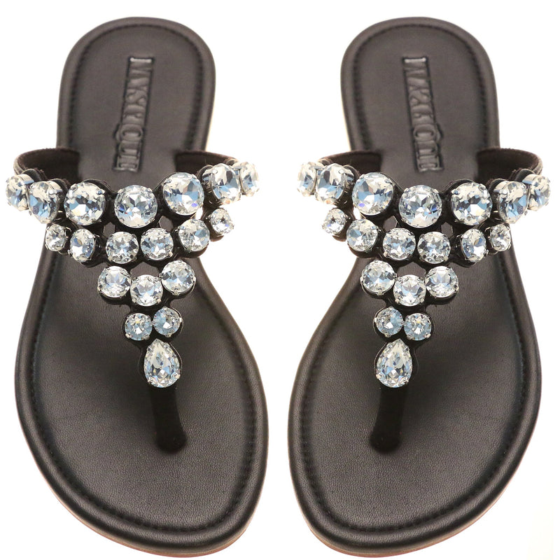 Barcelona Sandal Black-In Stock