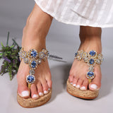 Beirut Wedge Blue