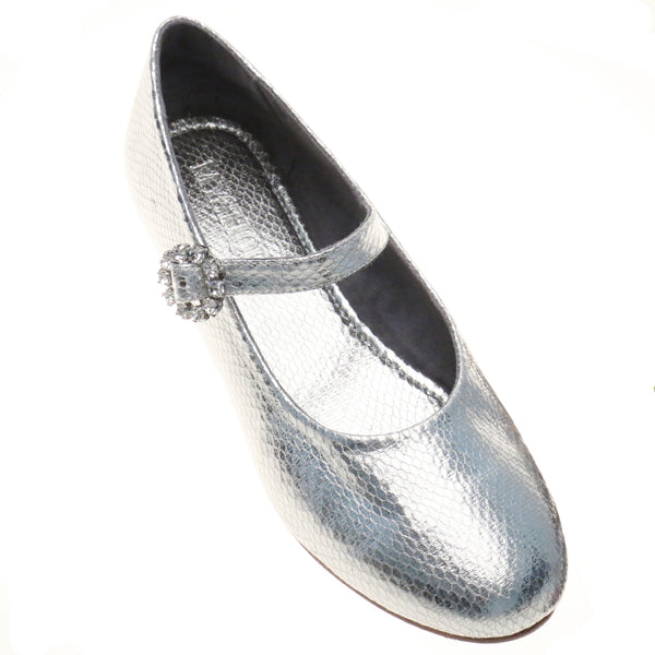 Brooklyn Ballerina Silver Snake