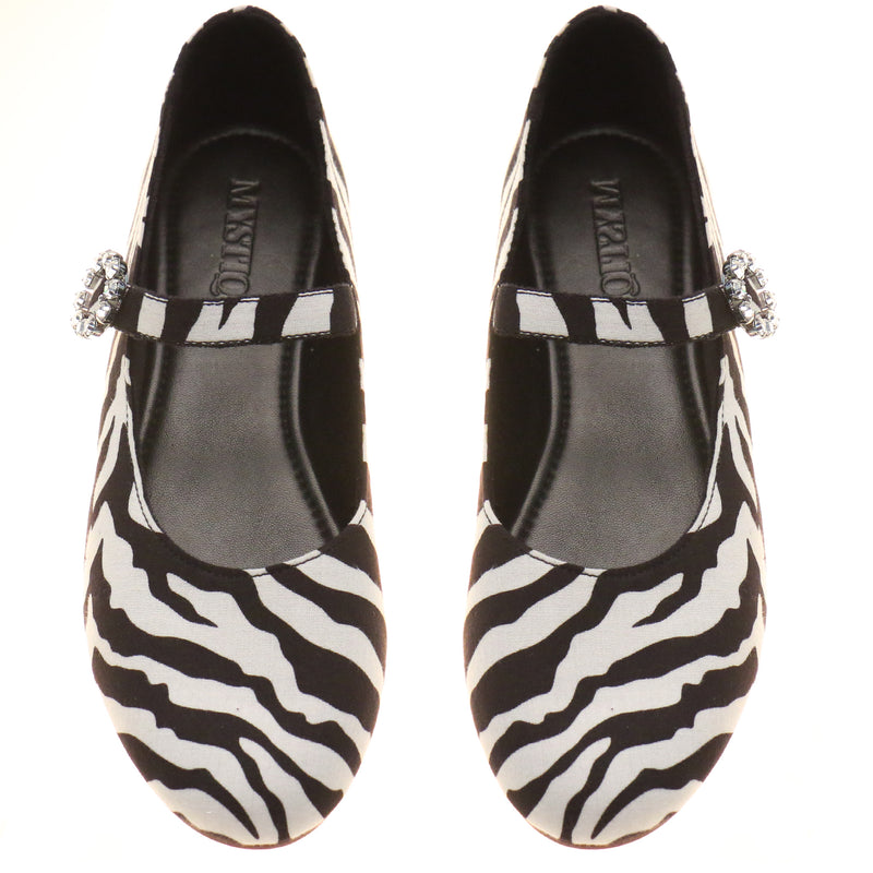 Brooklyn Ballerina Zebra Print