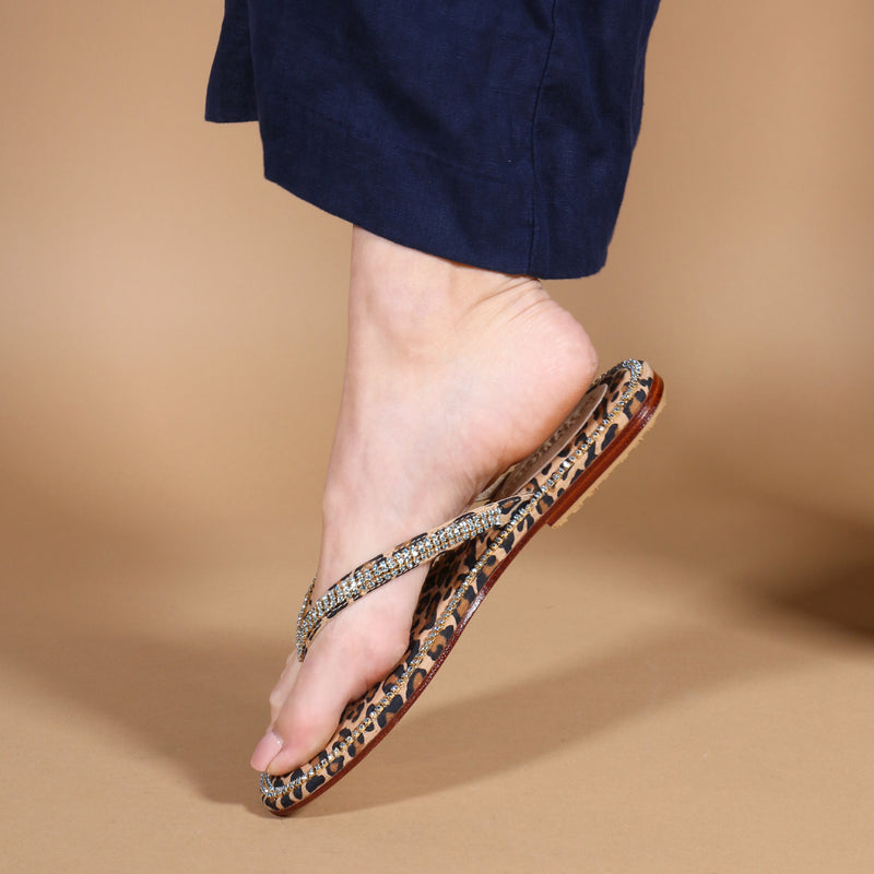 Carson City Sandal Leopard
