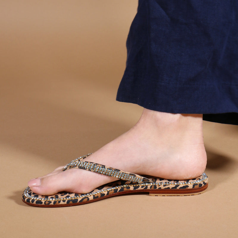 Carson City Sandal Leopard