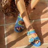 Como Sandal Denim