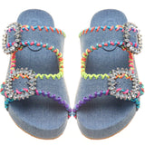 Como Sandal Denim