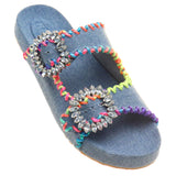 Como Sandal Denim
