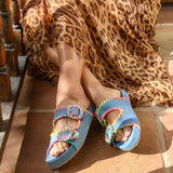 Como Sandal Denim