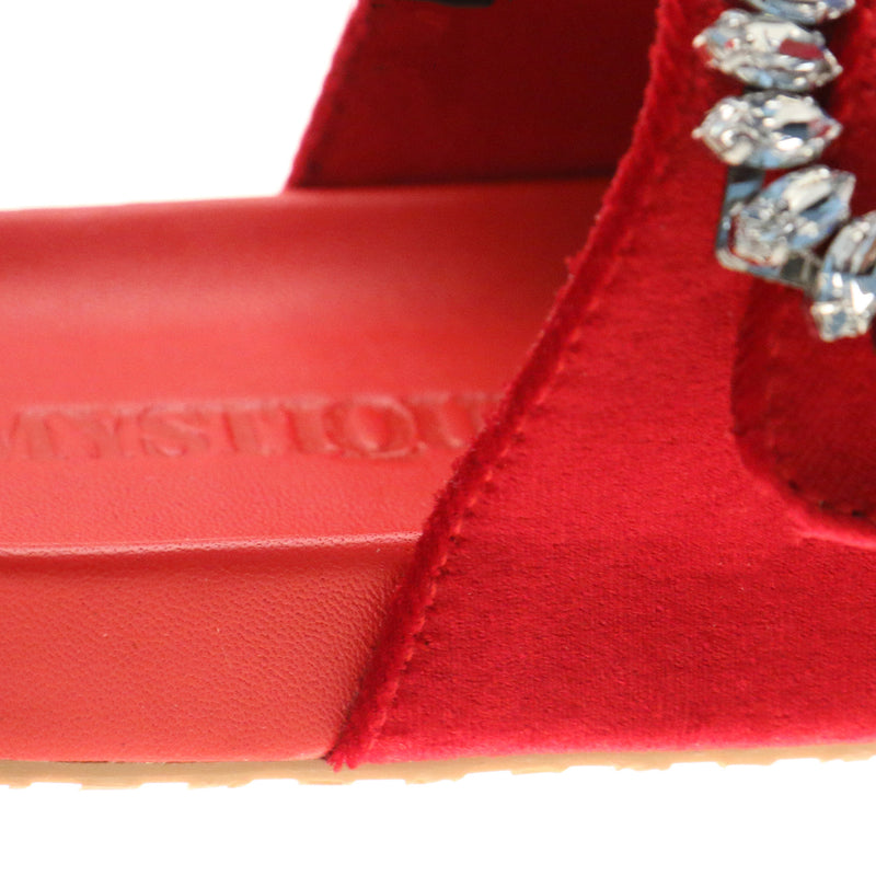Davie Sandal Red Velvet