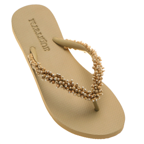 Escondido Flip Flop Beige Pre-Order