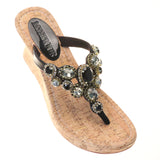 Nora Wedge Black-In Stock
