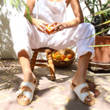 Ischia Sandal White