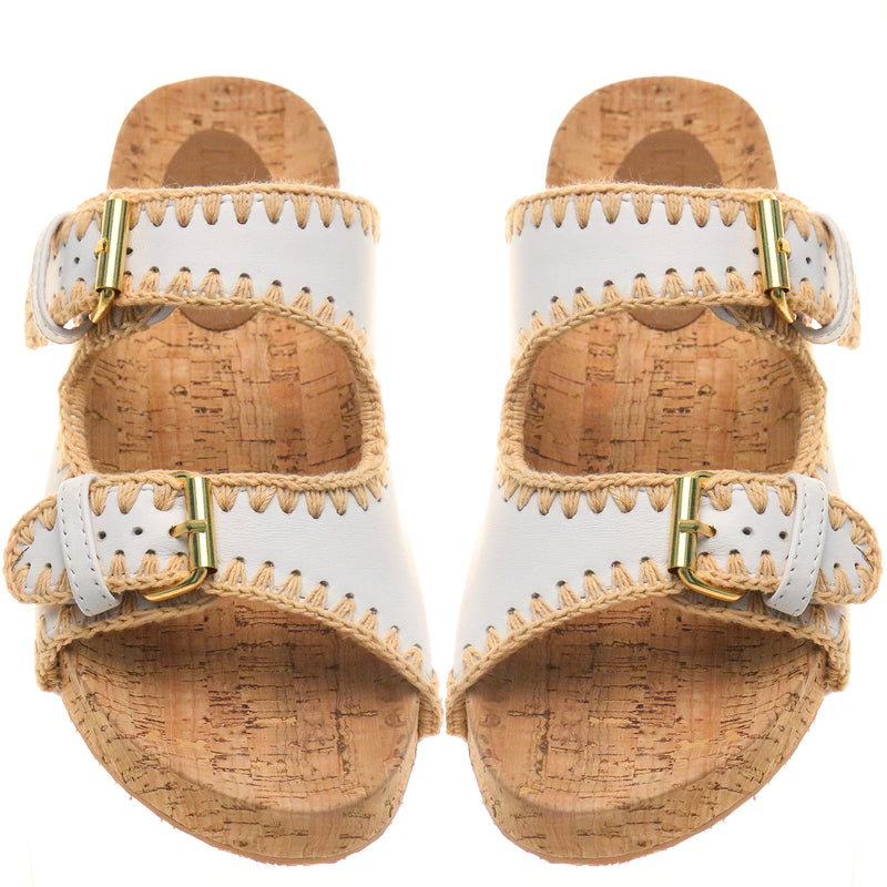 Ischia Sandal White
