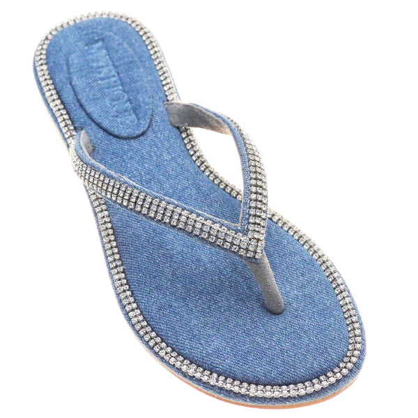 Grace Sandal Denim