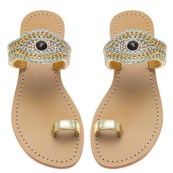 Haifa Sandal Gold-In Stock