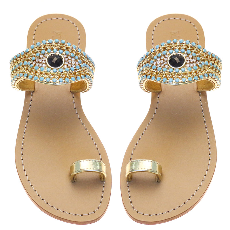 Haifa Sandal Gold-In Stock