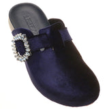 Hartford Mule Navy Velvet-In Stock