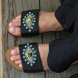 Jordan Sandal Black