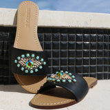 Jordan Sandal Black