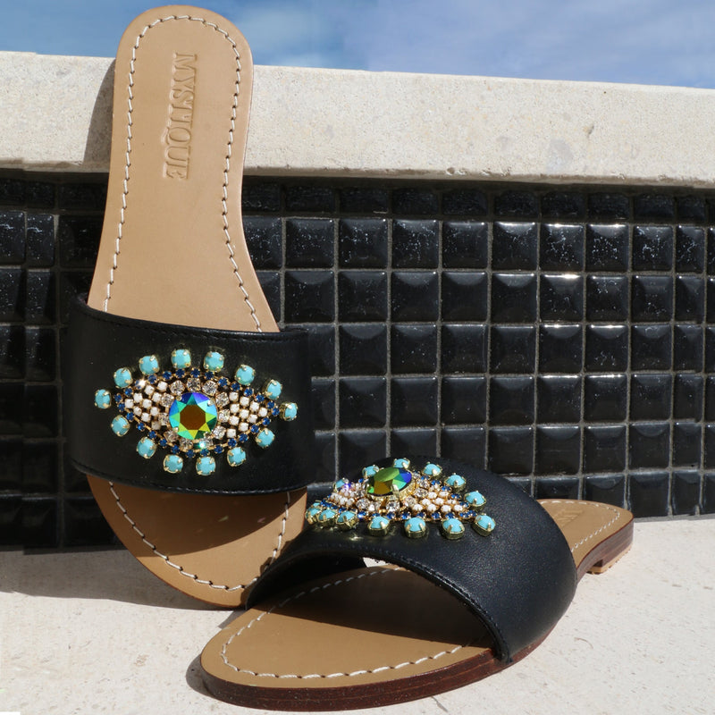 Jordan Sandal Black