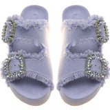 Murphy Sandal Blue Twill-In Stock