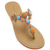 San Diego Sandal Orange-In Stock