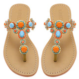 San Diego Sandal Orange-In Stock