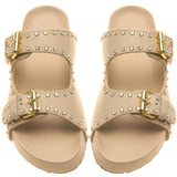 Milton Sandal Beige-In Stock
