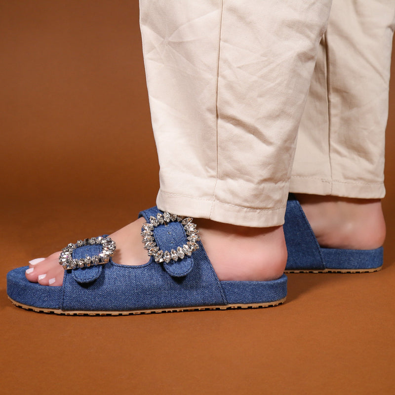 Milford Sandal Denim