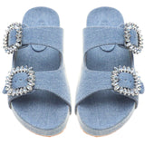Melbourne Sandal Denim-In Stock