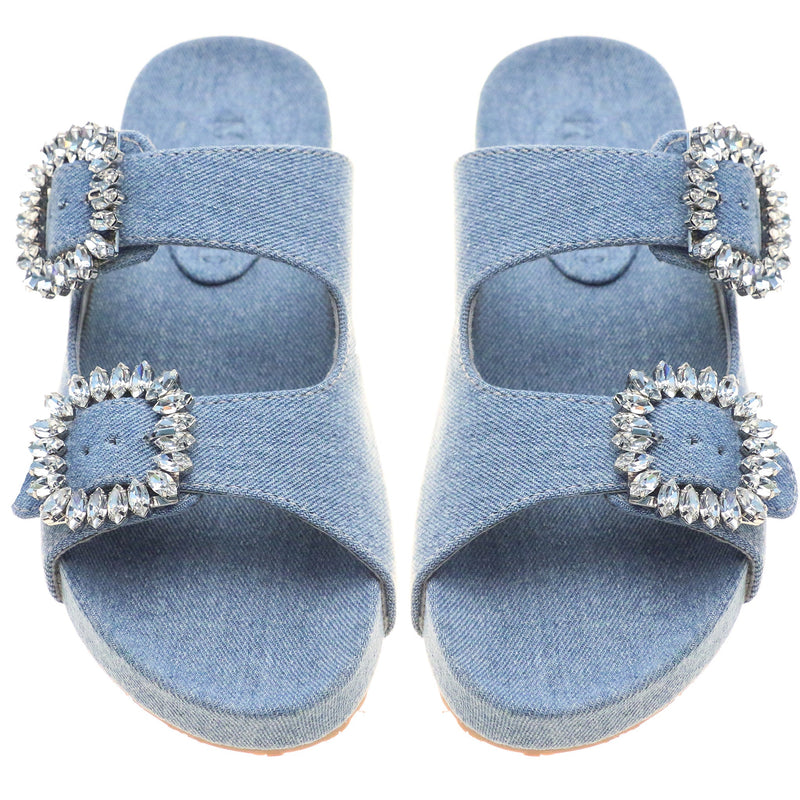Melbourne Sandal Denim-In Stock