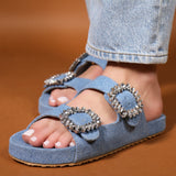 Melbourne Sandal Denim-In Stock
