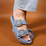 Melbourne Sandal Denim-In Stock