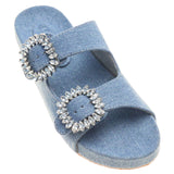 Melbourne Sandal Denim-In Stock