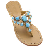 Cape Town Sandal Turquoise
