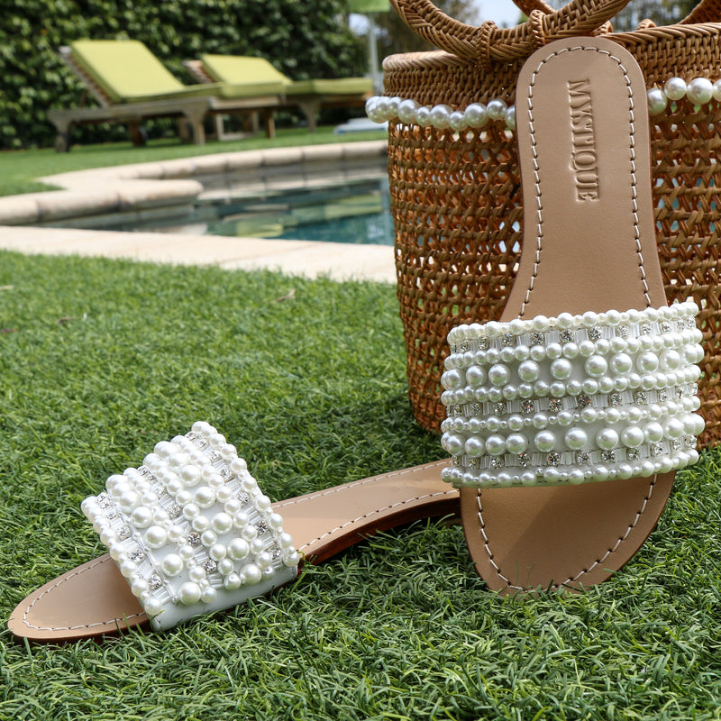 Queensland Sandal White