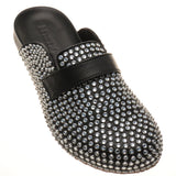 Rocklin Mule Black Leather-In Stock