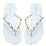 Savannah Flip Flop White-In Stock