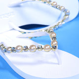 Savannah Flip Flop White-In Stock