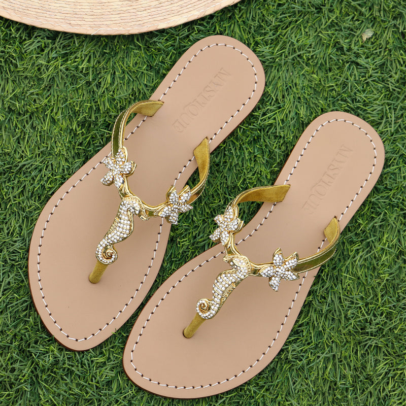 Seychelles Sandal Gold