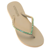 Arcadia Flip Flop Green-In Stock